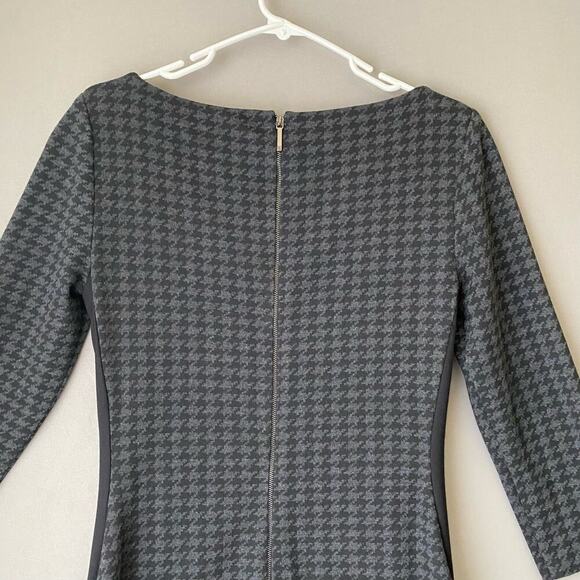 Lauren Ralph Lauren sz 6 wool‎ houndsooth midi sheath dress - Picture 7 of 8